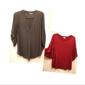TEN LIKE NEW Medium Tops - LOFT, BR, Lush